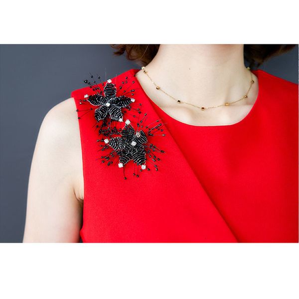female summer size black red vintage sleeveless ladies elegant party midi dress harmonisation pin dresses jbx9, Black;gray
female summer size black red vintage sleeveless ladies elegant party midi dress harmonisation pin dresses jbx9, Black;gray