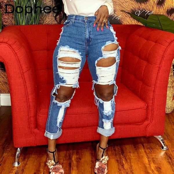 women's jeans foreign trade women clothing fashion ripped high waist streetwear cargo pants femme loose casual baggy denim hip hop, Blue
women's jeans foreign trade women clothing fashion ripped high waist streetwear cargo pants femme loose casual baggy denim hip hop, Blue