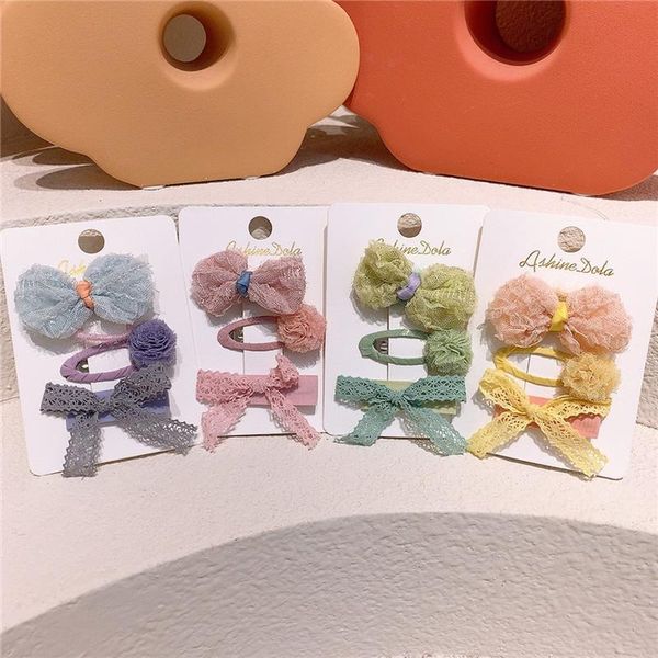 hair accessories 3 pcs children's cute yarn bow rubber band rope sweet girl princess lace ball bb clip fashion kids hairpins headwear, Slivery;white
hair accessories 3 pcs children's cute yarn bow rubber band rope sweet girl princess lace ball bb clip fashion kids hairpins headwear, Slivery;white