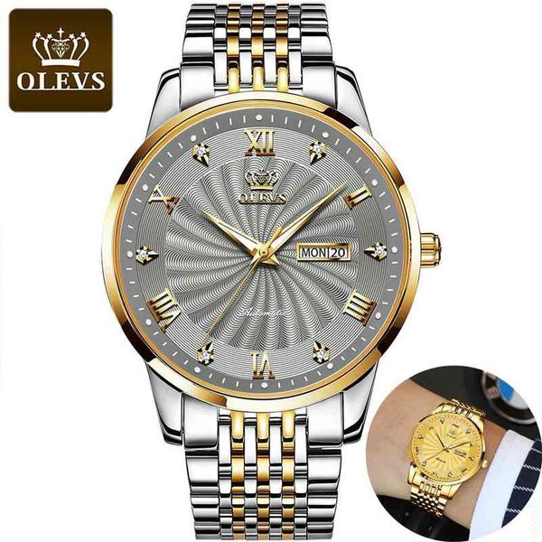 lighting olevs men mechanical watches hands luxury automatic sport rustless steel waterproof relogio masculino, Slivery;brown
lighting olevs men mechanical watches hands luxury automatic sport rustless steel waterproof relogio masculino, Slivery;brown