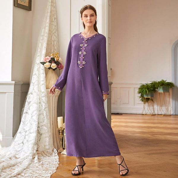 ethnic clothing latest diamond beading dress muslim robe abaya syari female full length embroidery worship service abayas f2678, Red
ethnic clothing latest diamond beading dress muslim robe abaya syari female full length embroidery worship service abayas f2678, Red