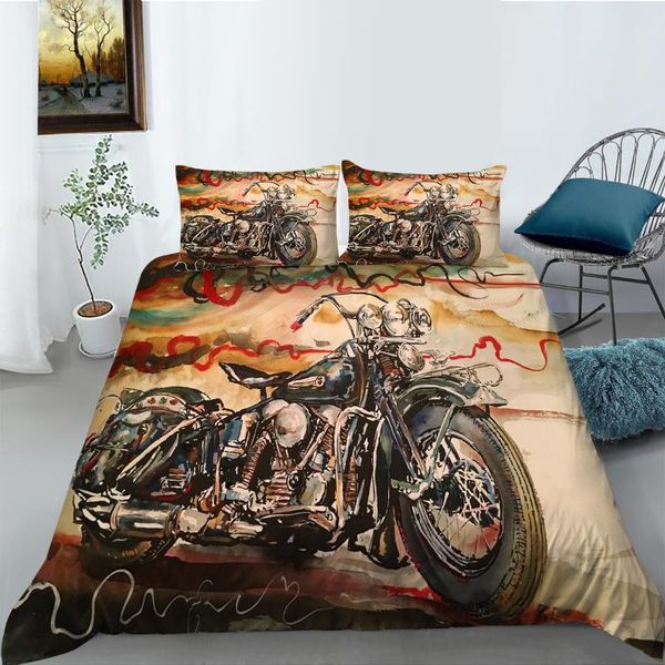 bedding sets 3d set cool motorcycle printed size fashionable highend polyester bedclothes room decorations
bedding sets 3d set cool motorcycle printed size fashionable highend polyester bedclothes room decorations