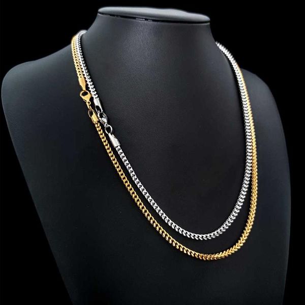pendant necklaces 3mm hip hop jewelry stainless steel chain necklace 18k gold plated wholesale, Silver
pendant necklaces 3mm hip hop jewelry stainless steel chain necklace 18k gold plated wholesale, Silver