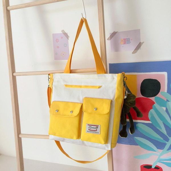 evening bags double pocket canvas bag girls shoulder messenger handbag large capacity japanese and korean style trendy
evening bags double pocket canvas bag girls shoulder messenger handbag large capacity japanese and korean style trendy