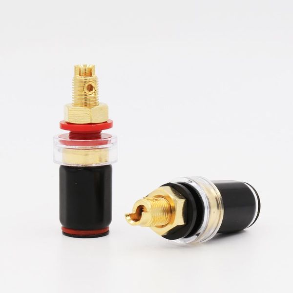 smart power plugs hi end audio p008g gold plated 4mm banana plug terminal binding post for speaker red and black
smart power plugs hi end audio p008g gold plated 4mm banana plug terminal binding post for speaker red and black