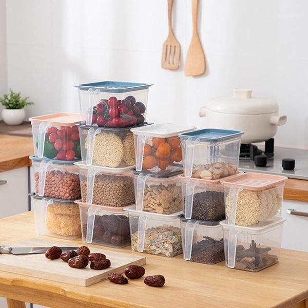 refrigerator fresh-keeping box container with handle plastic sealed fruit storage lid kitchen accessories bottles & jars
refrigerator fresh-keeping box container with handle plastic sealed fruit storage lid kitchen accessories bottles & jars