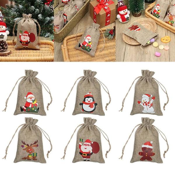 gift wrap protect elk snowflake christmas santa claus burlap jute bags candy storage drawstring pouch cotton linen bag
gift wrap protect elk snowflake christmas santa claus burlap jute bags candy storage drawstring pouch cotton linen bag