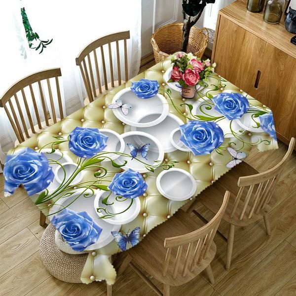 3d tablecloth blue rose pattern dustproof polyester cotton wedding l party rectangular table cloth home textile custom
3d tablecloth blue rose pattern dustproof polyester cotton wedding l party rectangular table cloth home textile custom