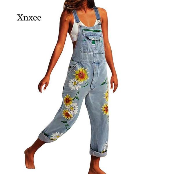 women's jeans women jumpsuits bib ripped denim stretch romper floral print pencil overalls trousers long pants flower, Blue
women's jeans women jumpsuits bib ripped denim stretch romper floral print pencil overalls trousers long pants flower, Blue
