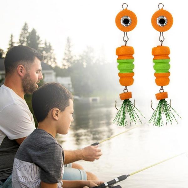 fishing hooks 2pcs bait big eye attractive foam sharp swimbait wobblers for angling
fishing hooks 2pcs bait big eye attractive foam sharp swimbait wobblers for angling