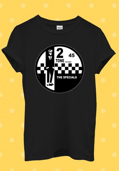 men's t-shirts 2 tone records the specials retro t shirt men women baggy boyfriend for, White;black
men's t-shirts 2 tone records the specials retro t shirt men women baggy boyfriend for, White;black