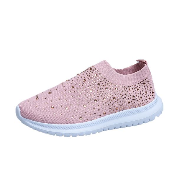 2021 leisure new fashion flying woven rhinestone large round head flat bottom one foot four seasons women's single shoes mother's
2021 leisure new fashion flying woven rhinestone large round head flat bottom one foot four seasons women's single shoes mother's