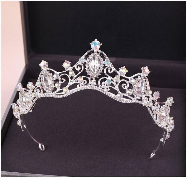 trendy wedding crown silver color baroque rhinestone crystal crown bridal headpiece jewelry prom crown wedding hair acc jllczt
trendy wedding crown silver color baroque rhinestone crystal crown bridal headpiece jewelry prom crown wedding hair acc jllczt