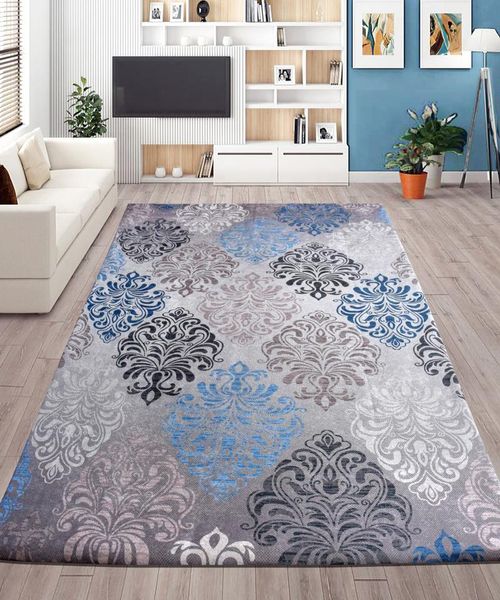 nur home nrh-27 sponge velvet rubber carpet cover blue damaks 
nur home nrh-27 sponge velvet rubber carpet cover blue damaks