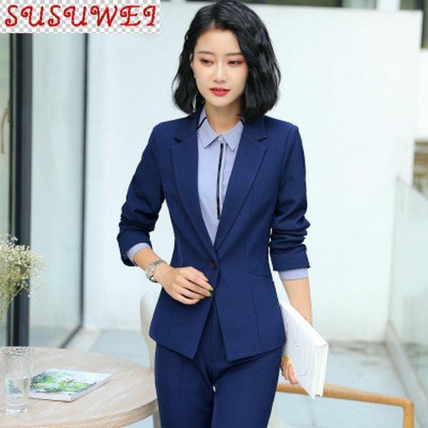 high-quality professional women's office trouser suit two-piece autumn and winter long sleeve ladies small casual trousers two piece pa, White
high-quality professional women's office trouser suit two-piece autumn and winter long sleeve ladies small casual trousers two piece pa, White