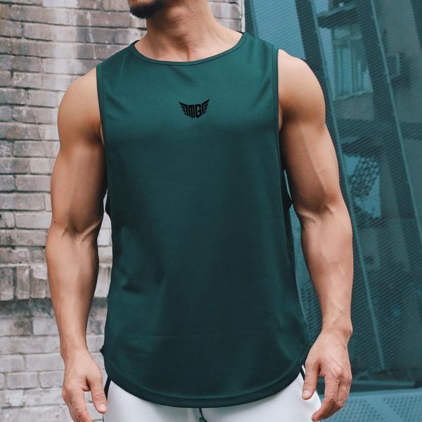 men' tank quick dry gym men bodybuilding sleeveless t shirt fitness mens singlets mesh sportswear muscle vest summer clothing, White;black
men' tank quick dry gym men bodybuilding sleeveless t shirt fitness mens singlets mesh sportswear muscle vest summer clothing, White;black