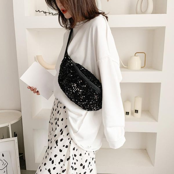 waist bags casual women messenger bag exquisite design classic texture delicate fashion sequins zip phone pouch fanny belt pack
waist bags casual women messenger bag exquisite design classic texture delicate fashion sequins zip phone pouch fanny belt pack