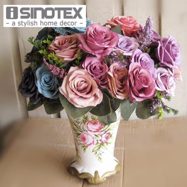 decorative flowers & wreaths artificial rose artificielle bouquet realistic flower 42cm/16.53'' floral wedding decoration
decorative flowers & wreaths artificial rose artificielle bouquet realistic flower 42cm/16.53'' floral wedding decoration