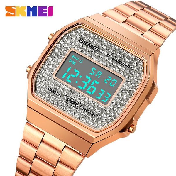 wristwatches skmei sport women watches led light display fashion diamond dial ladies wristwatch 30bar waterproof girl clock relogio feminino, Slivery;brown
wristwatches skmei sport women watches led light display fashion diamond dial ladies wristwatch 30bar waterproof girl clock relogio feminino, Slivery;brown