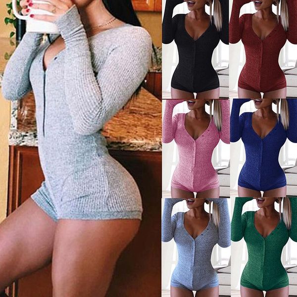 women's jumpsuits & rompers playsuit womens v neck bodysuit stretch romper long sleeve slim shorts jumpsuit women 2021 autumn clothing, Black;white
women's jumpsuits & rompers playsuit womens v neck bodysuit stretch romper long sleeve slim shorts jumpsuit women 2021 autumn clothing, Black;white