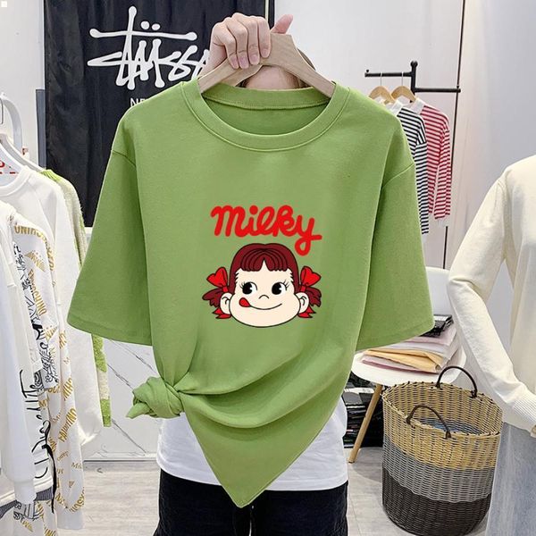 cotton designers t shirts collared clothes plus size crop hip hop women clothing t-shirt casual camisas de hombre loose type dress fitness t, White
cotton designers t shirts collared clothes plus size crop hip hop women clothing t-shirt casual camisas de hombre loose type dress fitness t, White