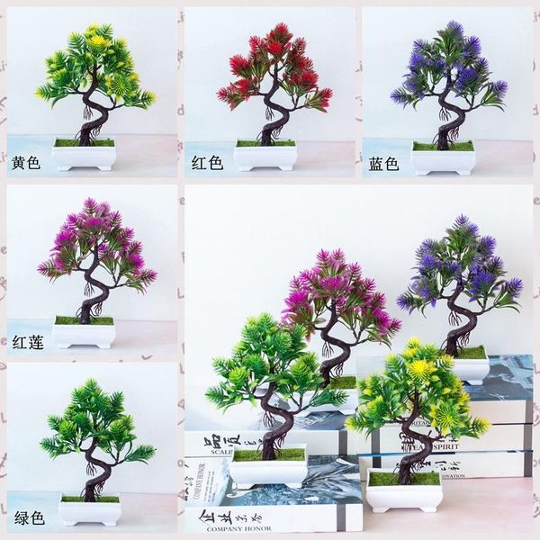 20x24cm 15heads artificial small pine tree fake plants bonsai home garden bedroom wedding christmas party decoration mini bonsai
20x24cm 15heads artificial small pine tree fake plants bonsai home garden bedroom wedding christmas party decoration mini bonsai