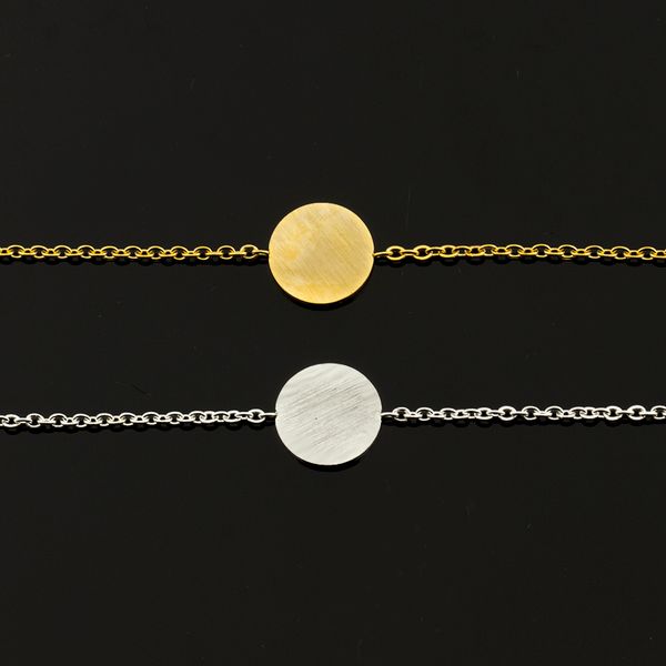 10pcs pulsera mujer simple round circle pendant bracelet charm link chain disk coin bracelets stainless steel children jewelry10, Golden;silver
10pcs pulsera mujer simple round circle pendant bracelet charm link chain disk coin bracelets stainless steel children jewelry10, Golden;silver
