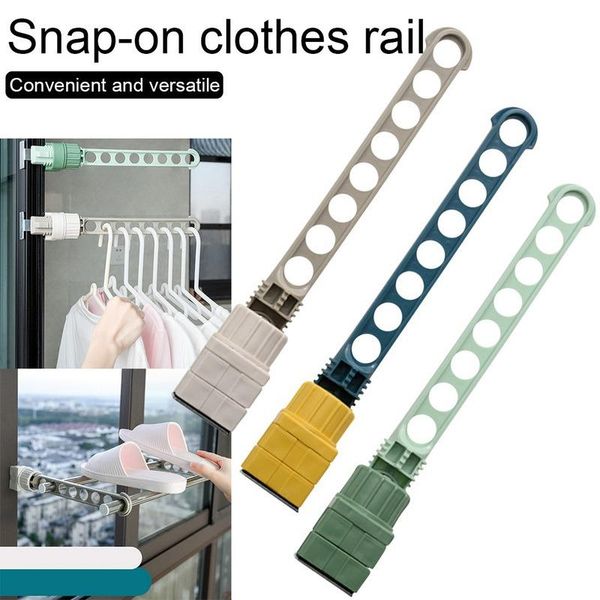 hangers & racks clothes hanger for window frame closet organizer 8-holes drying rack bathroom indoor hanging adjustable rail
hangers & racks clothes hanger for window frame closet organizer 8-holes drying rack bathroom indoor hanging adjustable rail