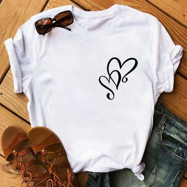 summer women t-shirt fashion kawaii heart pattern printing shirt harajuku leisure streetwear female clothe pocket tshirt, White
summer women t-shirt fashion kawaii heart pattern printing shirt harajuku leisure streetwear female clothe pocket tshirt, White