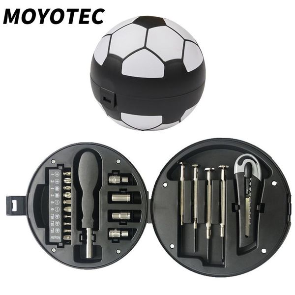 hand tools moyotec multi-functional screwdriver set football shape creative gift hardware household
hand tools moyotec multi-functional screwdriver set football shape creative gift hardware household