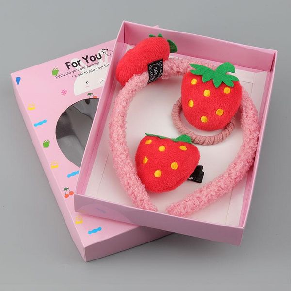3-piece set headband hair rope hairpin gift box girl fruit hair accessories cartoon headdress children's birthday holiday gifts, Slivery;white
3-piece set headband hair rope hairpin gift box girl fruit hair accessories cartoon headdress children's birthday holiday gifts, Slivery;white