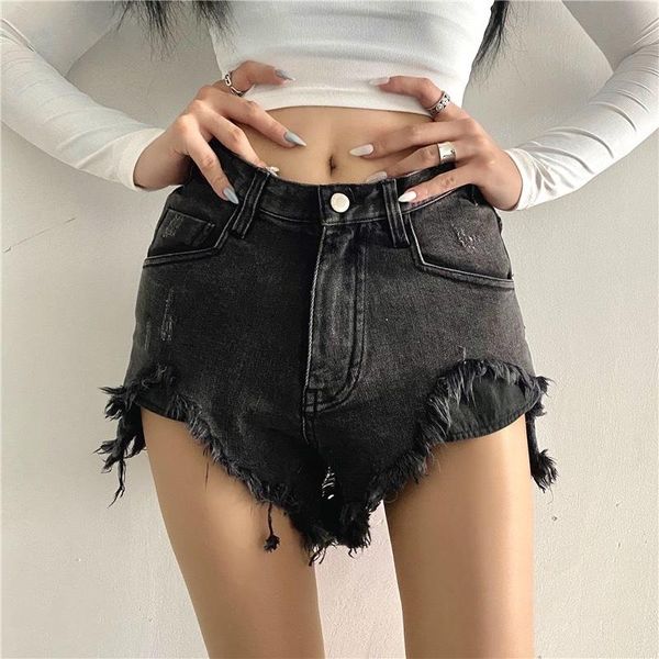 women's shorts 2021 summer fashion women hole tassel black denim pants for ladies ddxgz2 4.21, White;black
women's shorts 2021 summer fashion women hole tassel black denim pants for ladies ddxgz2 4.21, White;black