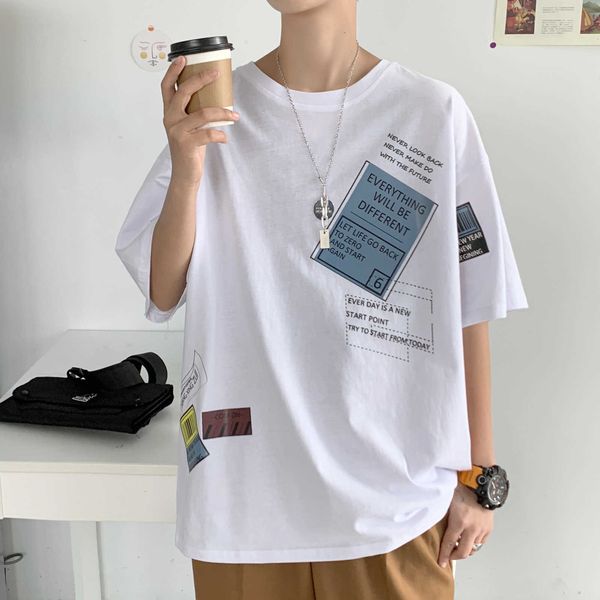 men's t-shirts white blue oversized skateboard hip hop t shirt short sleeves streetwear tees tshirt zkzy, White;black
men's t-shirts white blue oversized skateboard hip hop t shirt short sleeves streetwear tees tshirt zkzy, White;black