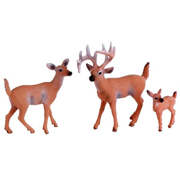 hooks & rails 3pcs imitated deer family model decor simulated adornment cartoon wildlife animal ornaments creative fami
hooks & rails 3pcs imitated deer family model decor simulated adornment cartoon wildlife animal ornaments creative fami
