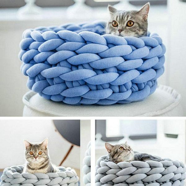 cat beds & furniture 35cm 40cm 45cm diameter knitted pet bed dog soft warm house mat mini puppy comfortable nest kennel
cat beds & furniture 35cm 40cm 45cm diameter knitted pet bed dog soft warm house mat mini puppy comfortable nest kennel