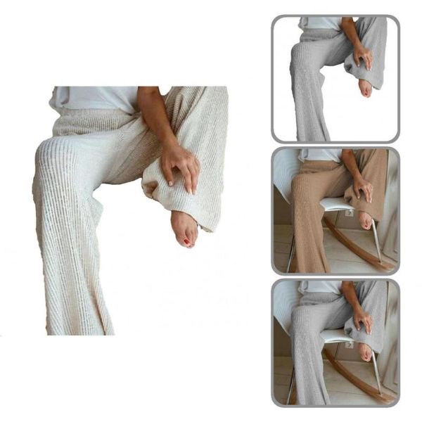 women's pants & capris comfy classic straight wide leg knitted breathable casual trousers streetwear, Black;white
women's pants & capris comfy classic straight wide leg knitted breathable casual trousers streetwear, Black;white