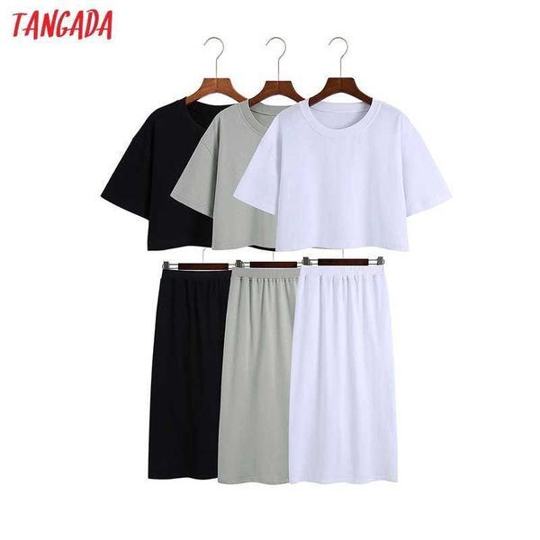 tangada women tracksuit sets solid oversized crop suit 2 pieces sets hoodies sweatshirt and midi skirt 6z111 210609, White
tangada women tracksuit sets solid oversized crop suit 2 pieces sets hoodies sweatshirt and midi skirt 6z111 210609, White