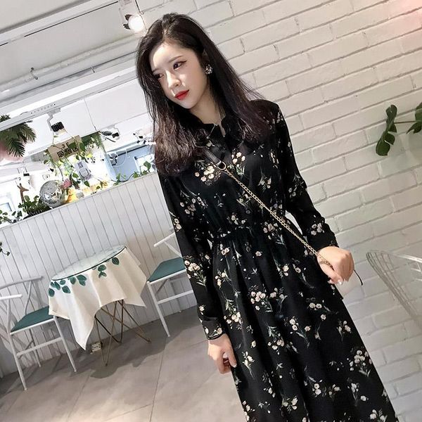 Vintage Floral Dress Women Summer Floral Print Dress Polka Dot Chiffon Casual Summer Beach Dress for Holiday Vacation Chic, Black;gray
Vintage Floral Dress Women Summer Floral Print Dress Polka Dot Chiffon Casual Summer Beach Dress for Holiday Vacation Chic, Black;gray