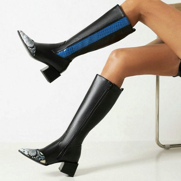 boots 2021 women knee high zipper winter motorcycle shoes short plush mixed colors elegant size 34-43, Black
boots 2021 women knee high zipper winter motorcycle shoes short plush mixed colors elegant size 34-43, Black