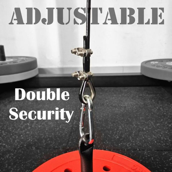 accessories 2m/2.5m pulley cable machine system diy muscle strength loading pin tricep rope for triceps pull down home gym fitness equipment
accessories 2m/2.5m pulley cable machine system diy muscle strength loading pin tricep rope for triceps pull down home gym fitness equipment