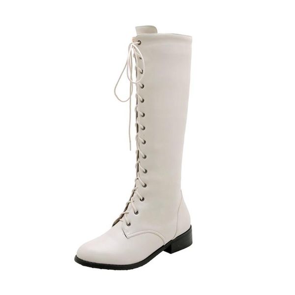 boots blxqpyt lacing up knee high winter women cosplay shoes zipper black square heels leather footwear big size 32-46
boots blxqpyt lacing up knee high winter women cosplay shoes zipper black square heels leather footwear big size 32-46