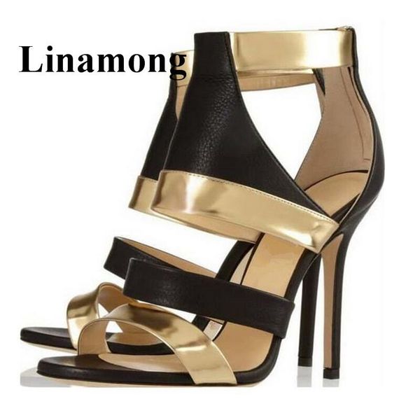 dress shoes 2021 fashion test mixed color thin high heel open toe rear zipper cover summer party women sanals quality, Black
dress shoes 2021 fashion test mixed color thin high heel open toe rear zipper cover summer party women sanals quality, Black