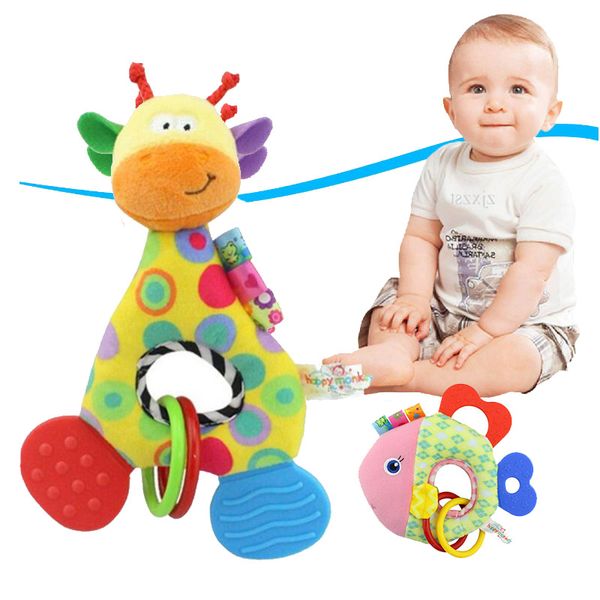 baby infant cartoon animal giraffe fish handle rattles soft plush safety teether toys teeth care doll for kid 20%off
baby infant cartoon animal giraffe fish handle rattles soft plush safety teether toys teeth care doll for kid 20%off