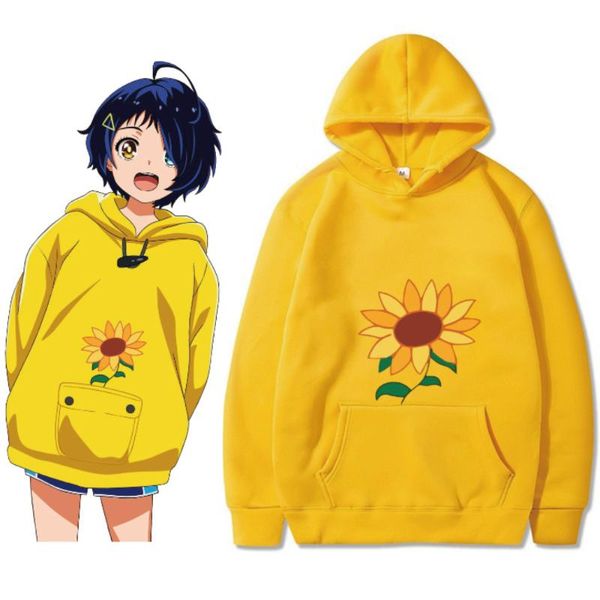 men's hoodies & sweatshirts wonder egg priority anime hoodie fashion pullover long sleeve casual print uniex, Black
men's hoodies & sweatshirts wonder egg priority anime hoodie fashion pullover long sleeve casual print uniex, Black