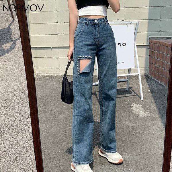 women's pants & capris normov fashion jeans women high waist hole ripped straight denim harajuku casual hip-hop wide leg pant trouser f, Black;white
women's pants & capris normov fashion jeans women high waist hole ripped straight denim harajuku casual hip-hop wide leg pant trouser f, Black;white