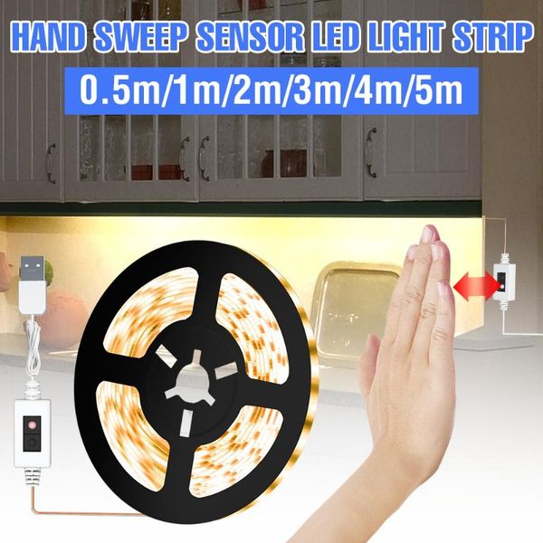 led flexible strips 5v hand sweep sensor light strip 1m 2m 3m 4m 5m dimmable usb diode tape for indoor decoration lamp 2835 chip
led flexible strips 5v hand sweep sensor light strip 1m 2m 3m 4m 5m dimmable usb diode tape for indoor decoration lamp 2835 chip
