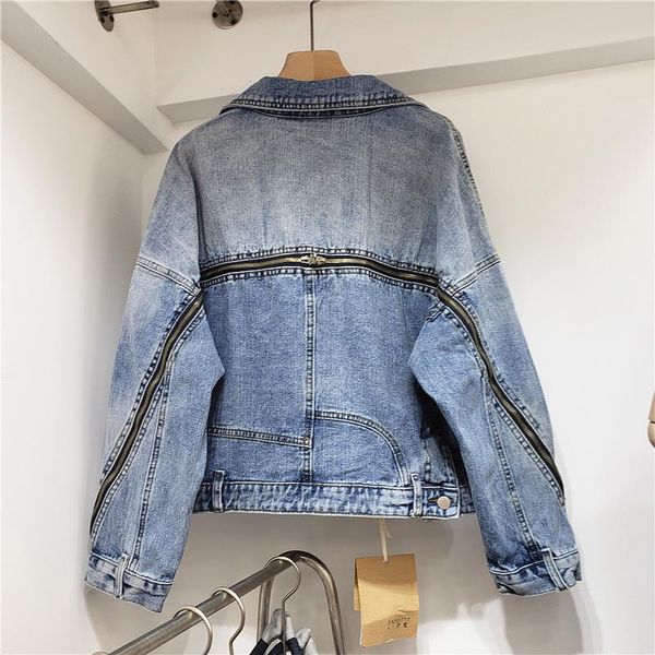 women's jackets jean jacket women autumn personality denim short loose-fit old retro-style top, Black;brown
women's jackets jean jacket women autumn personality denim short loose-fit old retro-style top, Black;brown