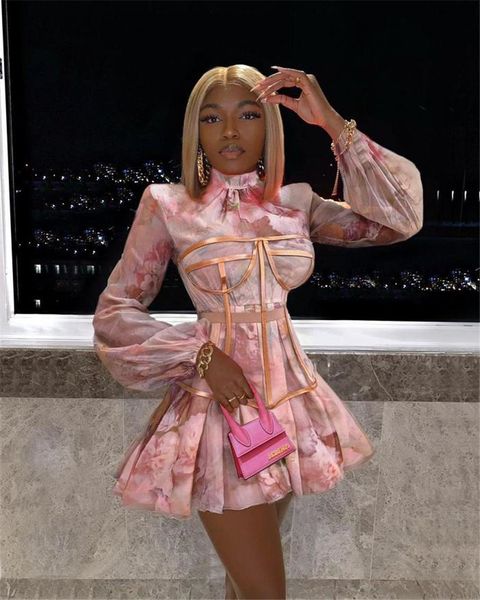 casual dresses women summer pink corset mini vintage slim mesh chiffon full sleeve a line print night club party mttz, Black;gray
casual dresses women summer pink corset mini vintage slim mesh chiffon full sleeve a line print night club party mttz, Black;gray