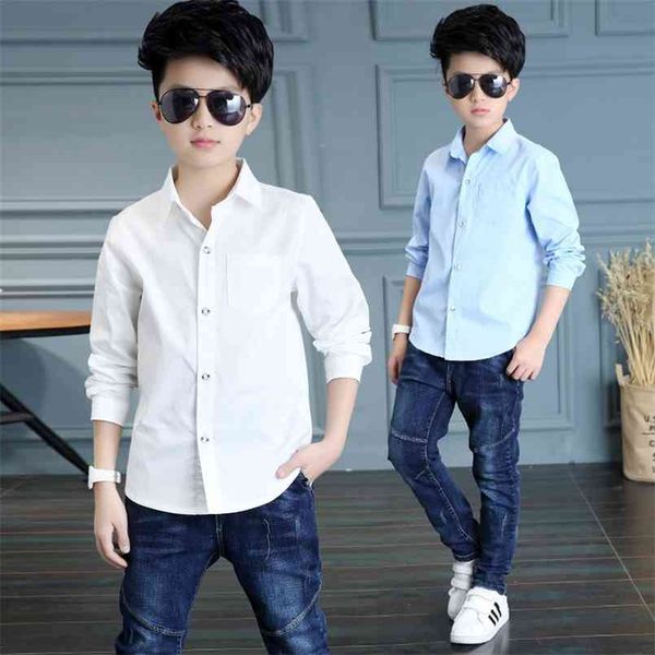 kids clothing spring long sleeve boys shirts fashion cotton solid white shirt children turn-down collar button 8 12y 210713, White;black
kids clothing spring long sleeve boys shirts fashion cotton solid white shirt children turn-down collar button 8 12y 210713, White;black