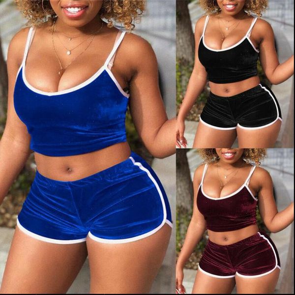 womens tracksuits style women set sleeveless pants two piece romper patchwork skinny casual summer fitness sport fashion hot, Gray
womens tracksuits style women set sleeveless pants two piece romper patchwork skinny casual summer fitness sport fashion hot, Gray